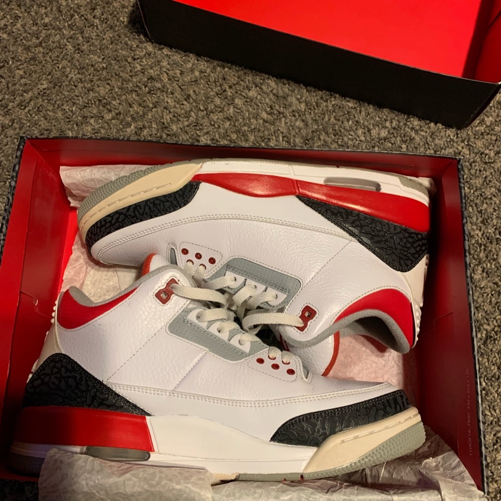 jordan 3 fire red